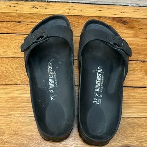 Birkenstock Madrid, Black, Size 37, used